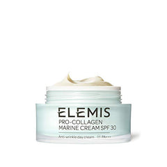 Elemis ProCollagen Marine Cream with SPF 30 3in1 Smoothing Face Moisturiser with Chlorella Ginkgo Biloba  Padina Pavonica Ultralight Gel Day Crea