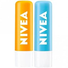 NIVEA High Protection Sun Protect Lip Balm SPF30 & After Sun Lip Balm with Aloe Vera Sun Ready Duo 2 x 5.5ml