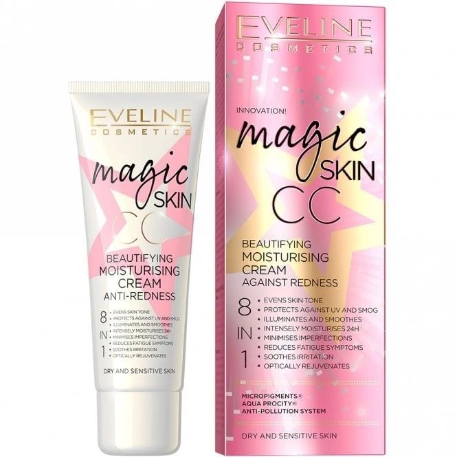 EVELINE COSMETICS Magic Skin CC Moisturising Cream Anti-Redness 8 in 1 50ml