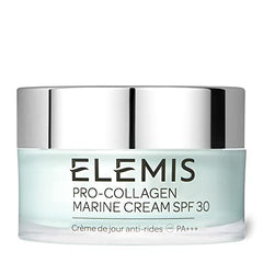 Elemis ProCollagen Marine Cream with SPF 30 3in1 Smoothing Face Moisturiser with Chlorella Ginkgo Biloba  Padina Pavonica Ultralight Gel Day Crea