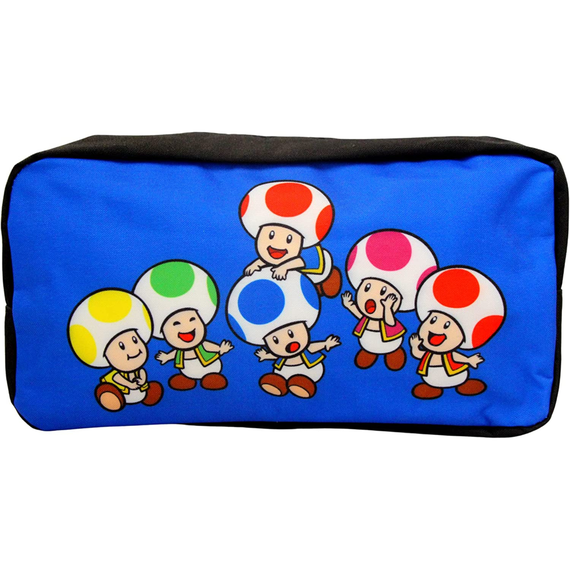 Super Mario Bros School Work Deluxe Padded Backpack Rucksack and Pencil Case