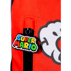 Super Mario Bros School Work Deluxe Padded Backpack Rucksack and Pencil Case