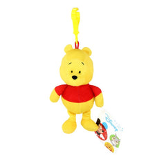 Disney Super Soft Gift Quality 5" 12cm Plush Toy Bag Clip - Winnie the Pooh