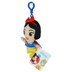 Disney Super Soft Gift Quality 5" 12cm Plush Toy Bag Clip - Snow White