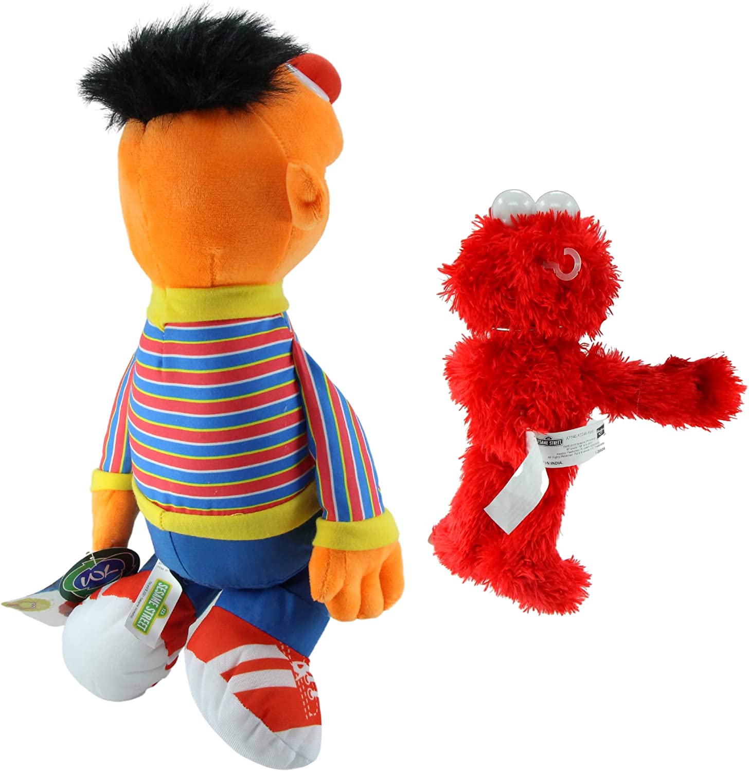 Sesame Street - Soft Plush Toys Set of 2 - Ernie & Elmo